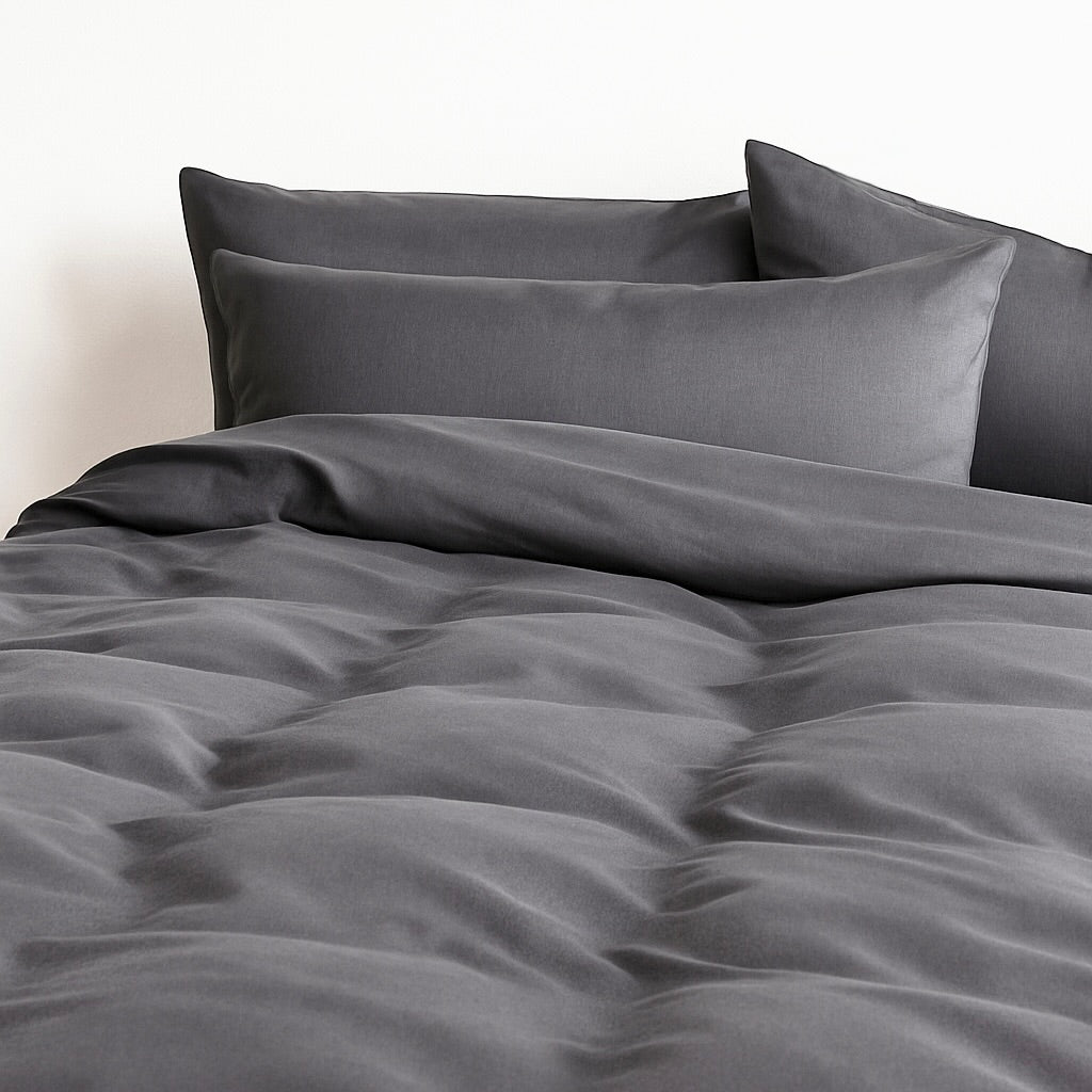 LELA premium Deckenbezug mit Fußtasche -weiß