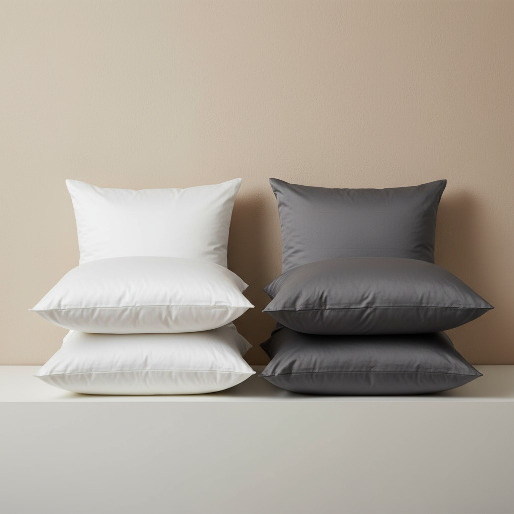 LELA premium Kissenbezug 80x80 cm, grau